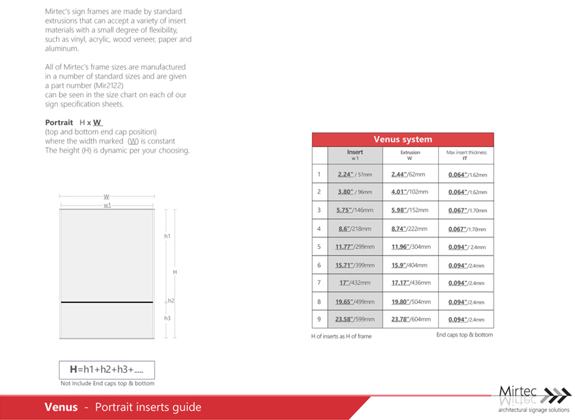 Venus Insert Guide – Mirtec